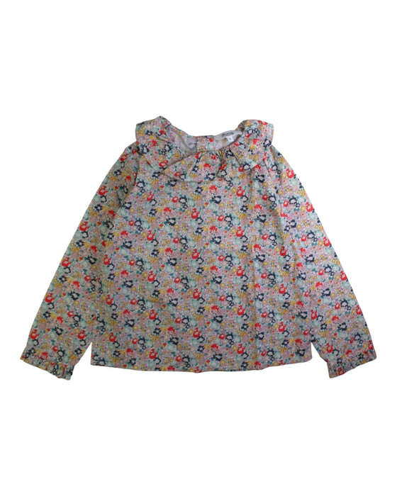 A Multicolour Long Sleeve Shirts from Bonpoint in size 8Y for girl. (Front View)