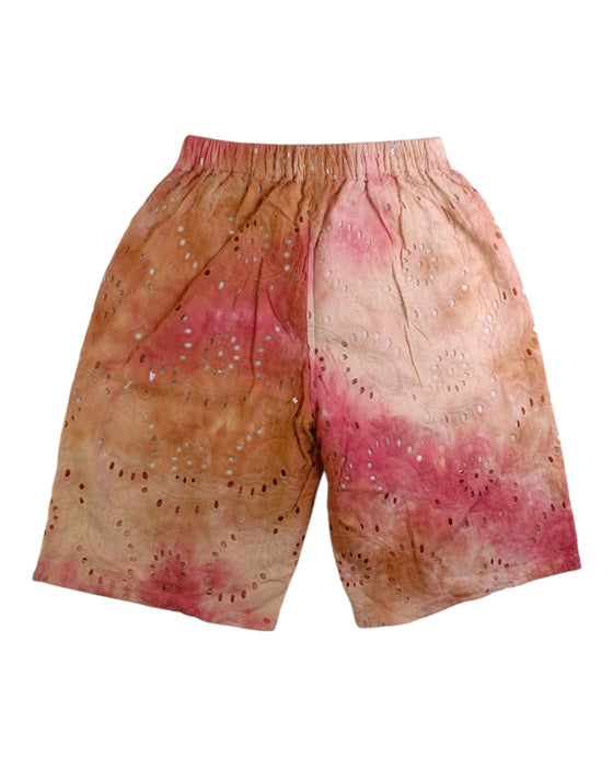 A Pink Shorts from Bebe Organic in size 10Y for girl. (Back View)