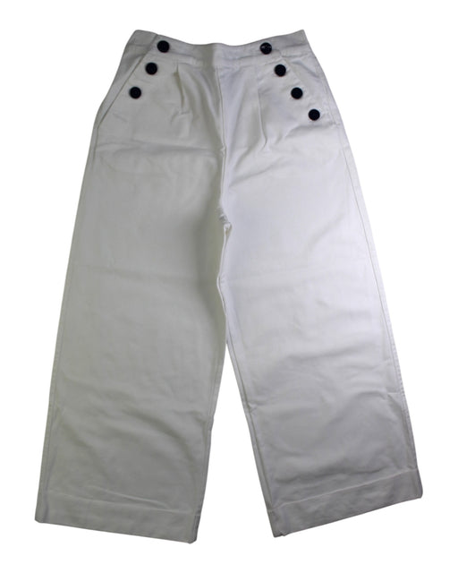 A White Casual Pants from Polo Ralph Lauren in size 12Y for girl. (Front View)