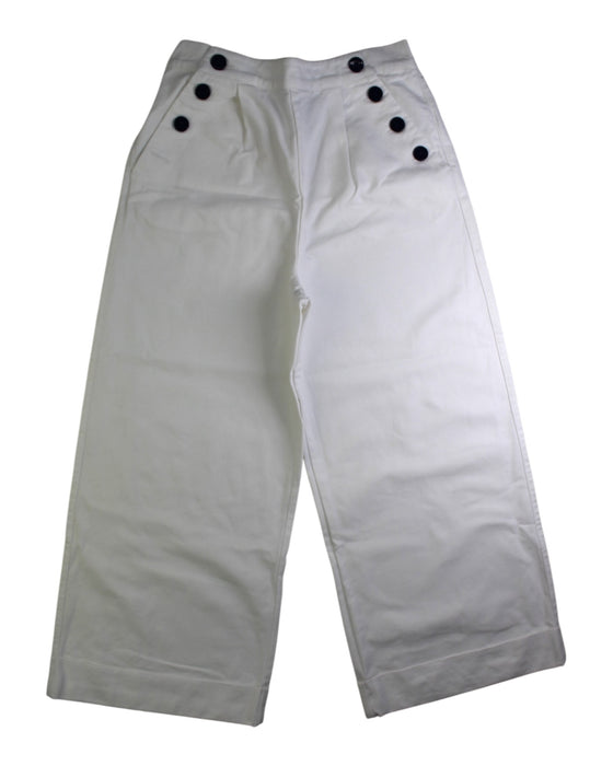 A White Casual Pants from Polo Ralph Lauren in size 12Y for girl. (Front View)