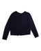 A Navy Cardigans from Jacadi in size 6T for girl. (Front View)