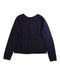 A Navy Cardigans from Jacadi in size 6T for girl. (Back View)