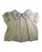 A Beige Short Sleeve Tops from Apolina in size 9Y for girl. (Front View)