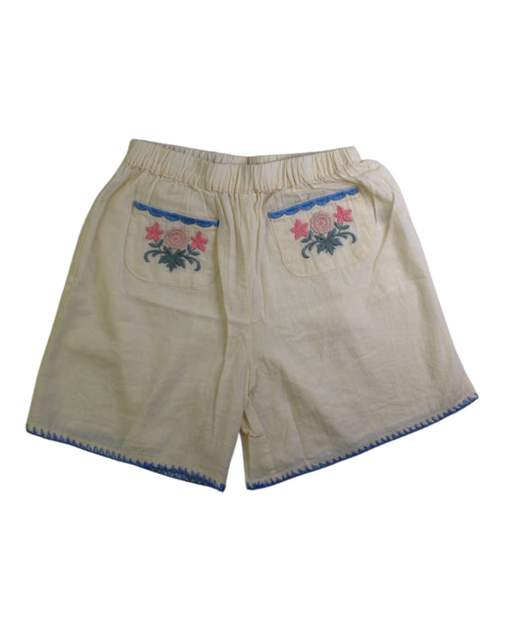A Beige Shorts from Apolina in size 9Y for girl. (Front View)