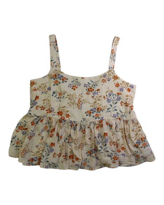A Multicolour Sleeveless Tops from Caramel in size 8Y for girl. (Front View)
