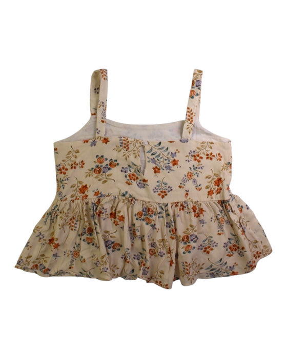 A Multicolour Sleeveless Tops from Caramel in size 8Y for girl. (Back View)