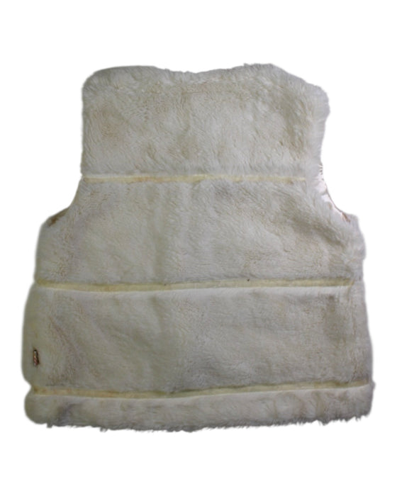 A Beige Dress Up Vests from Billieblush in size 5T for girl. (Back View)