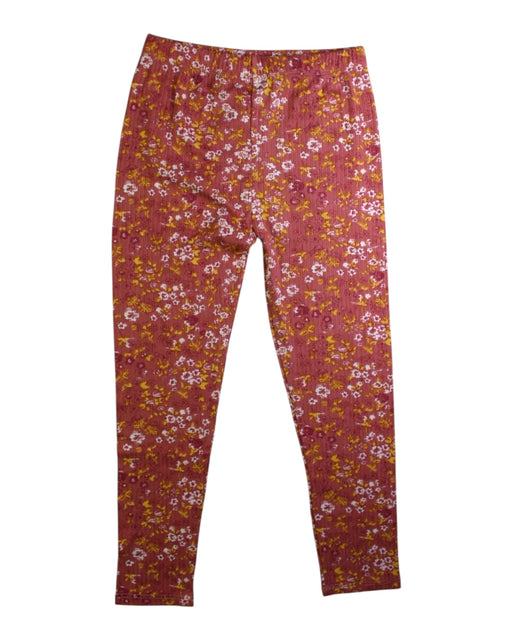 A Burgundy Leggings from Tahari in size 8Y for girl. (Front View)
