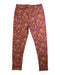 A Burgundy Leggings from Tahari in size 8Y for girl. (Back View)