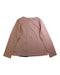 A Beige Long Sleeve Tops from Miki House in size 7Y for girl. (Back View)