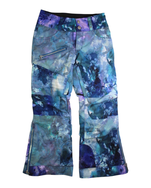 A Blue Ski Pants & Salopettes from Obermeyer in size 8Y for girl. (Front View)