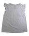 A White Sleeveless Tops from Isaac Mizrahi in size 7Y for girl. (Back View)