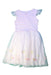 A White Short Sleeve Dresses from Petit Bateau in size 10Y for girl. (Back View)