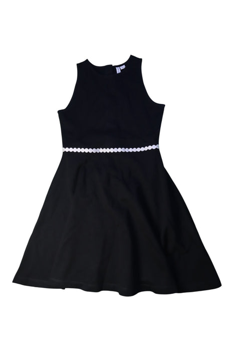 A Black Sleeveless Dresses from Janie & Jack in size 10Y for girl. (Front View)