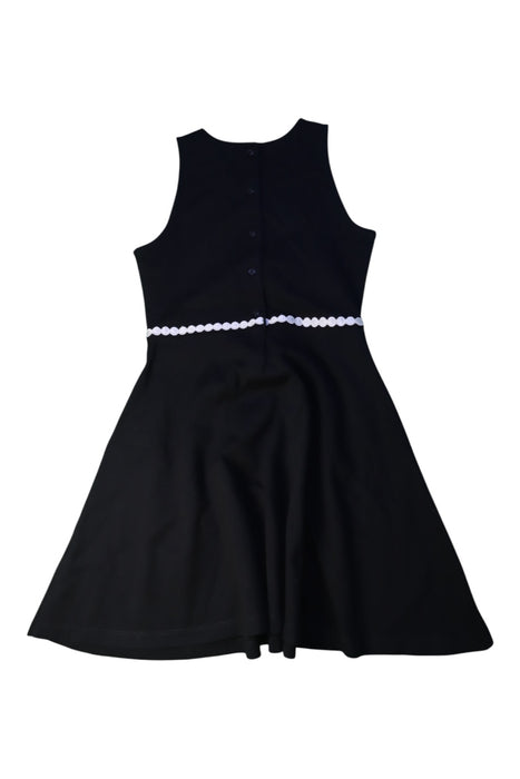 A Black Sleeveless Dresses from Janie & Jack in size 10Y for girl. (Back View)