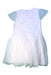 A White Sleeveless Dresses from Petit Bateau in size 12Y for girl. (Back View)