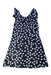 A Navy Sleeveless Dresses from Motoreta in size 6T for girl. (Front View)