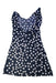 A Navy Sleeveless Dresses from Motoreta in size 6T for girl. (Back View)