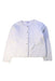 A White Puffer/Quilted Jackets from Petit Bateau in size 10Y for girl. (Front View)