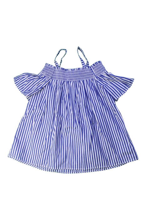 A Blue Short Sleeve Tops from Polo Ralph Lauren in size 6T for girl. (Back View)