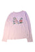 A Pink Long Sleeve Tops from Petit Bateau in size 10Y for girl. (Front View)