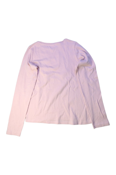 A Pink Long Sleeve Tops from Petit Bateau in size 10Y for girl. (Back View)