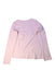 A Pink Long Sleeve Tops from Petit Bateau in size 10Y for girl. (Back View)