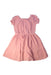A Pink Short Sleeve Dresses from Tocoto Vintage in size 8Y for girl. (Front View)