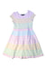 A Multicolour Short Sleeve Dresses from Polo Ralph Lauren in size 6T for girl. (Front View)