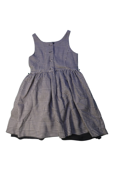 A Black Sleeveless Dresses from Polo Ralph Lauren in size 6T for girl. (Back View)