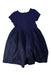 A Navy Short Sleeve Dresses from Polo Ralph Lauren in size 6T for girl. (Front View)