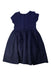 A Navy Short Sleeve Dresses from Polo Ralph Lauren in size 6T for girl. (Back View)
