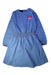 A Blue Long Sleeve Dresses from Billieblush in size 12Y for girl. (Front View)