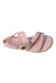 A Pink Sandals from Charles & Keith in size 7Y for girl. (Front View)