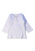 A White Long Sleeve Tops from Wilson & Frenchy in size 0-3M for girl. (Front View)