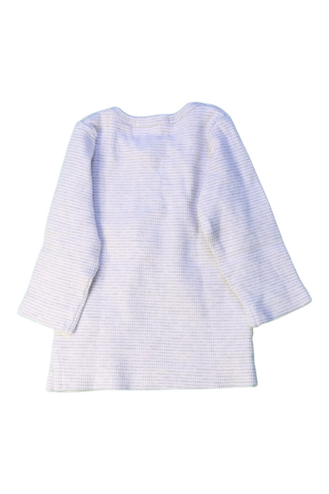 A White Long Sleeve Tops from Wilson & Frenchy in size 0-3M for girl. (Back View)