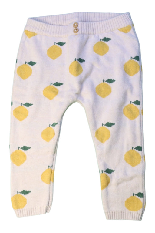 A White Leggings from Wilson & Frenchy in size 12-18M for girl. (Front View)