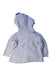 A Blue Coats from Korango in size Newborn for girl. (Back View)