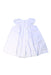 A White Sleeveless Dresses from Jacadi in size 12-18M for girl. (Back View)