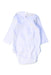 A White Long Sleeve Bodysuits from Jacadi in size 0-3M for boy. (Back View)