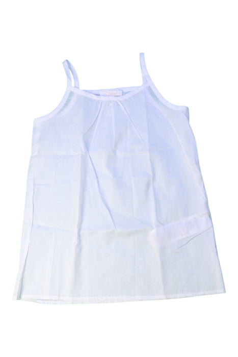 A White Sleeveless Tops from Chloe in size 2T for girl. (Front View)