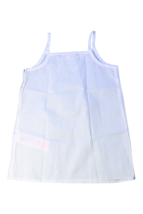 A White Sleeveless Tops from Chloe in size 2T for girl. (Back View)
