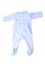 A White Onesies from Jacadi in size 0-3M for boy. (Back View)