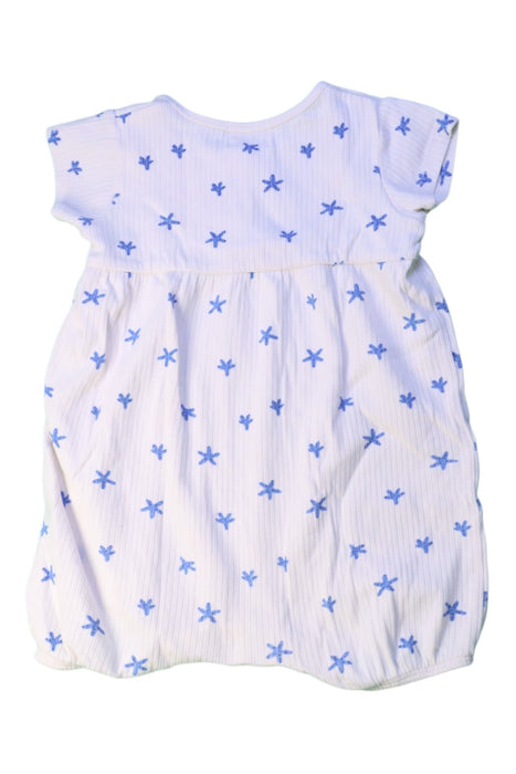 A White Short Sleeve Rompers from Wilson & Frenchy in size 12-18M for girl. (Back View)