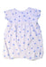 A White Short Sleeve Rompers from Wilson & Frenchy in size 12-18M for girl. (Back View)
