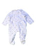 A White Onesies from Bout'Chou in size 0-3M for girl. (Back View)