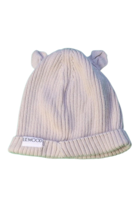 A Ivory Winter Hats from Liewood in size 6-12M for boy. (Front View)