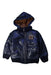 A Navy Puffer/Quilted Jackets from Dolce & Gabbana in size 3T for boy. (Front View)