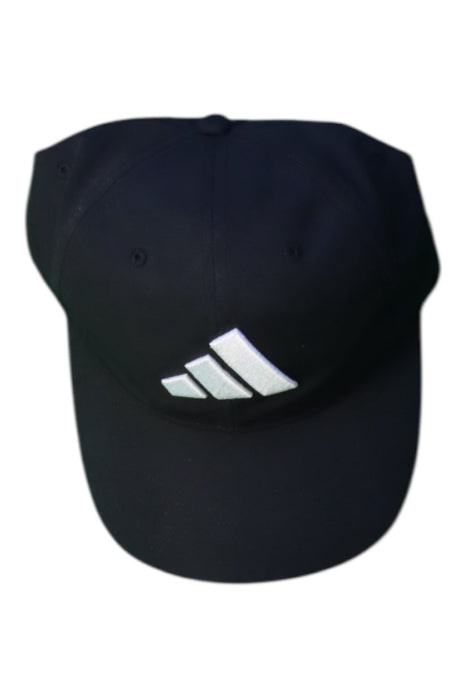 A Black Caps from Adidas in size 14Y for neutral. (Back View)