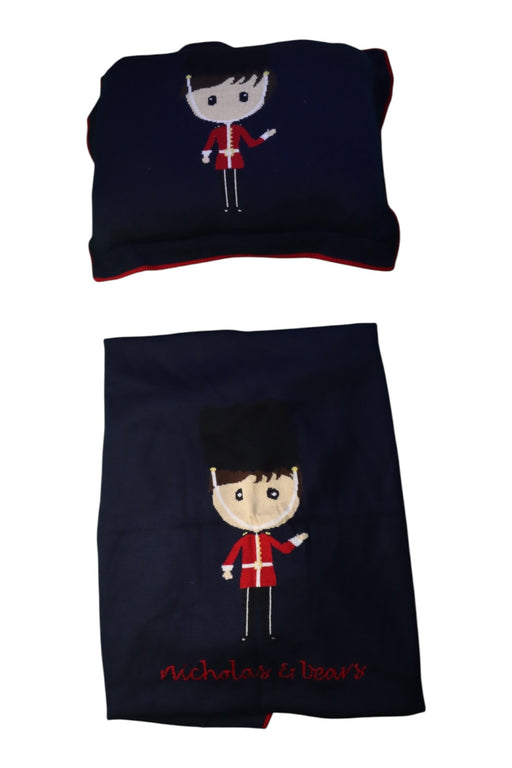 A Navy Bed Sheets Pillows & Pillowcases from Nicholas & Bears in size O/S for neutral. (Front View)